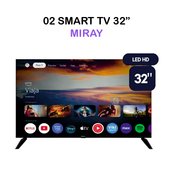 SMART TV 32" MIRAY